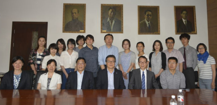 杏盛与日本关西大学代表团举行研讨会